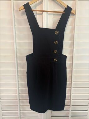 Love & Piece‎ Navy Corded Jumper Dress Size Medium